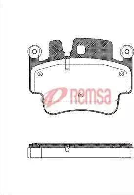 Metzger 1170759 - Kit de plaquettes de frein, frein à disque cwaw.fr