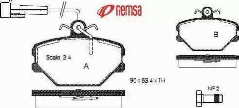 Metzger 1170719 - Kit de plaquettes de frein, frein à disque cwaw.fr