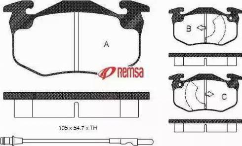 Metzger 1170710 - Kit de plaquettes de frein, frein à disque cwaw.fr