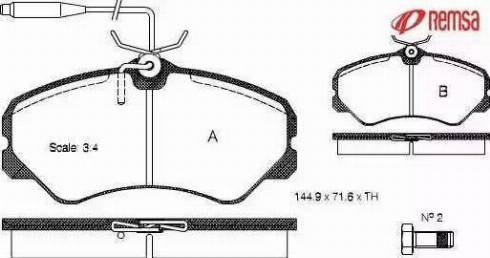 Metzger 1170718 - Kit de plaquettes de frein, frein à disque cwaw.fr