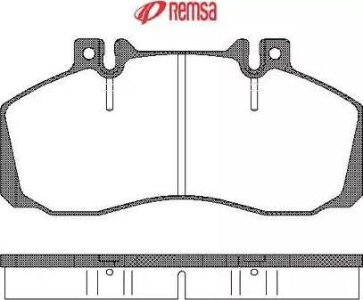 Metzger 1170717 - Kit de plaquettes de frein, frein à disque cwaw.fr