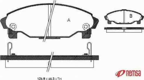 Alanko 10300047 - Kit de plaquettes de frein, frein à disque cwaw.fr