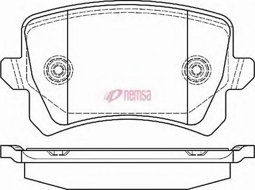 Metzger 1342.00 - Kit de plaquettes de frein, frein à disque cwaw.fr