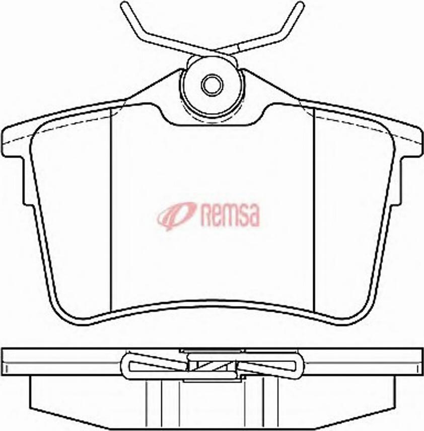 Metzger 1382.00 - Kit de plaquettes de frein, frein à disque cwaw.fr