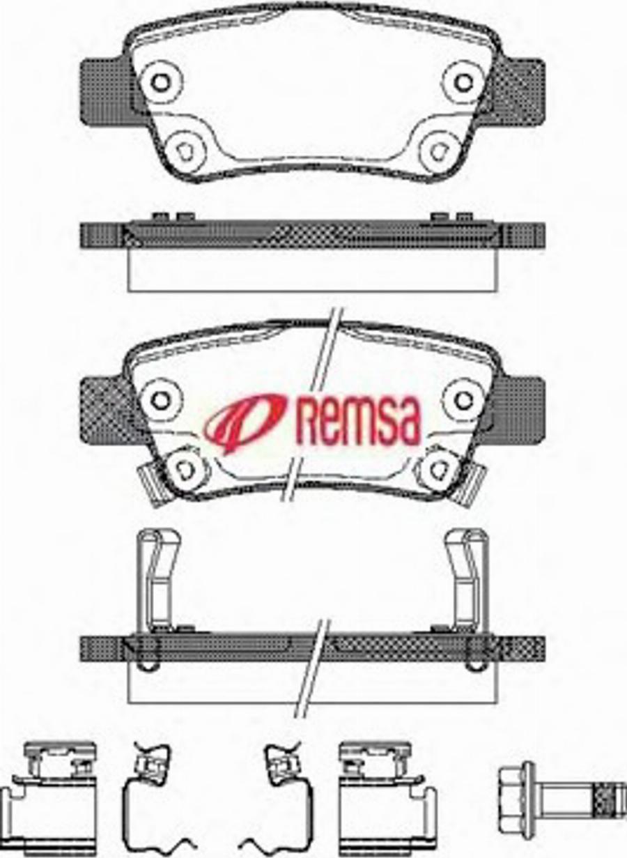 Metzger 1290.02 - Kit de plaquettes de frein, frein à disque cwaw.fr