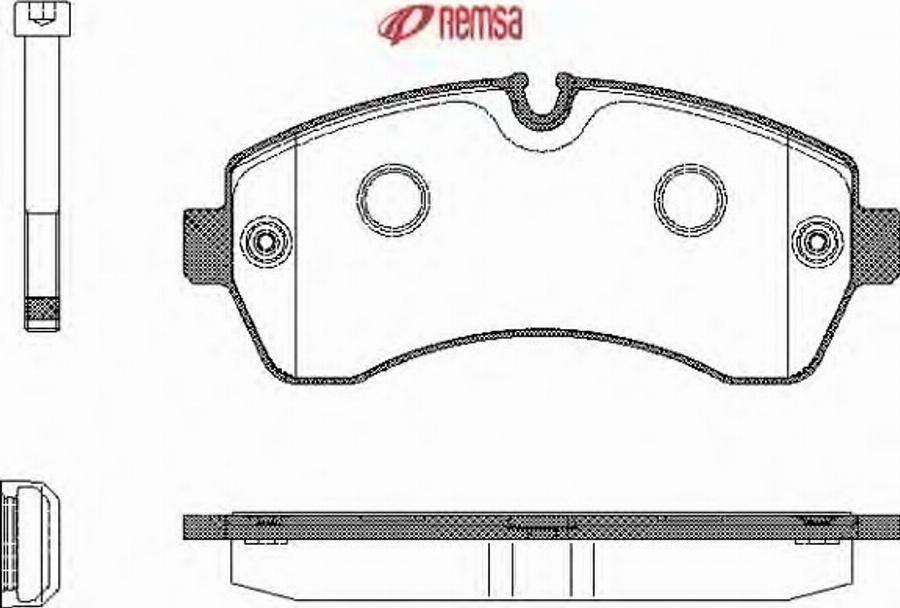 Metzger 124380 - Kit de plaquettes de frein, frein à disque cwaw.fr