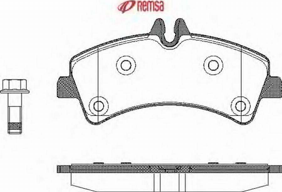 Metzger 124780 - Kit de plaquettes de frein, frein à disque cwaw.fr