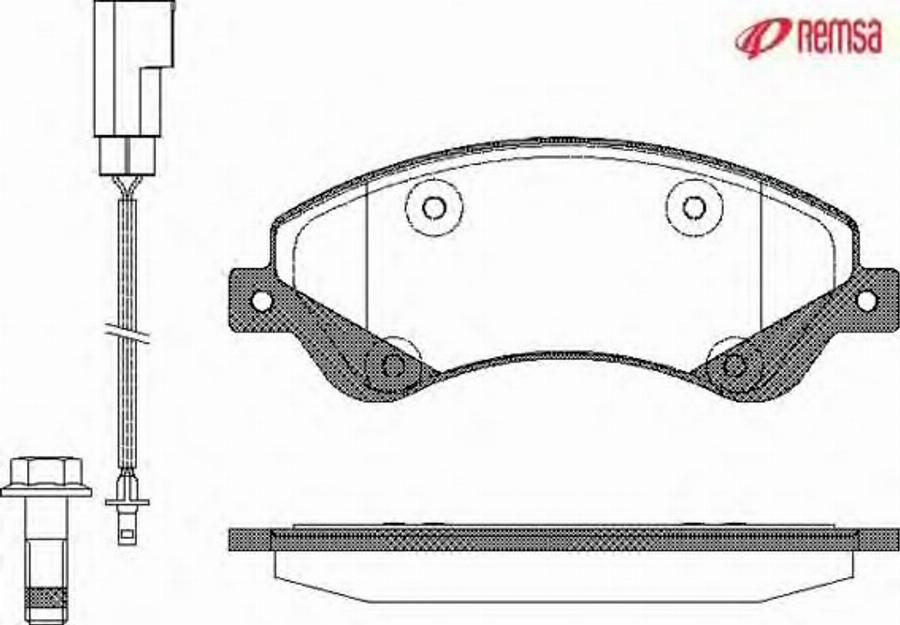 Metzger 1251.02 - Kit de plaquettes de frein, frein à disque cwaw.fr