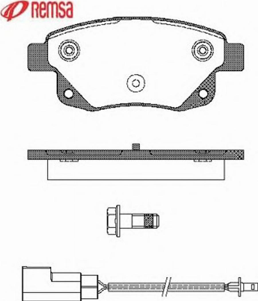 Metzger 1252.02 - Kit de plaquettes de frein, frein à disque cwaw.fr