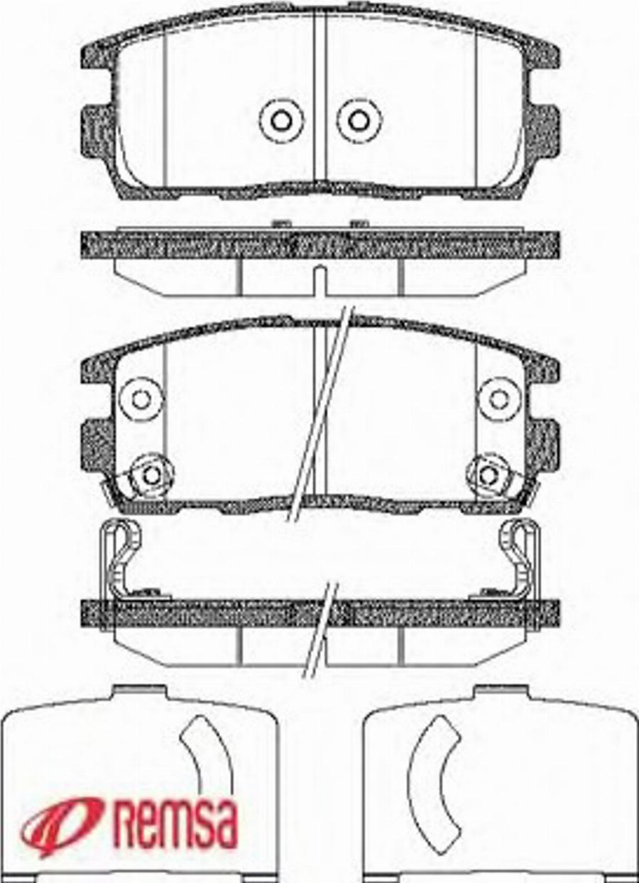 Metzger 126012 - Kit de plaquettes de frein, frein à disque cwaw.fr