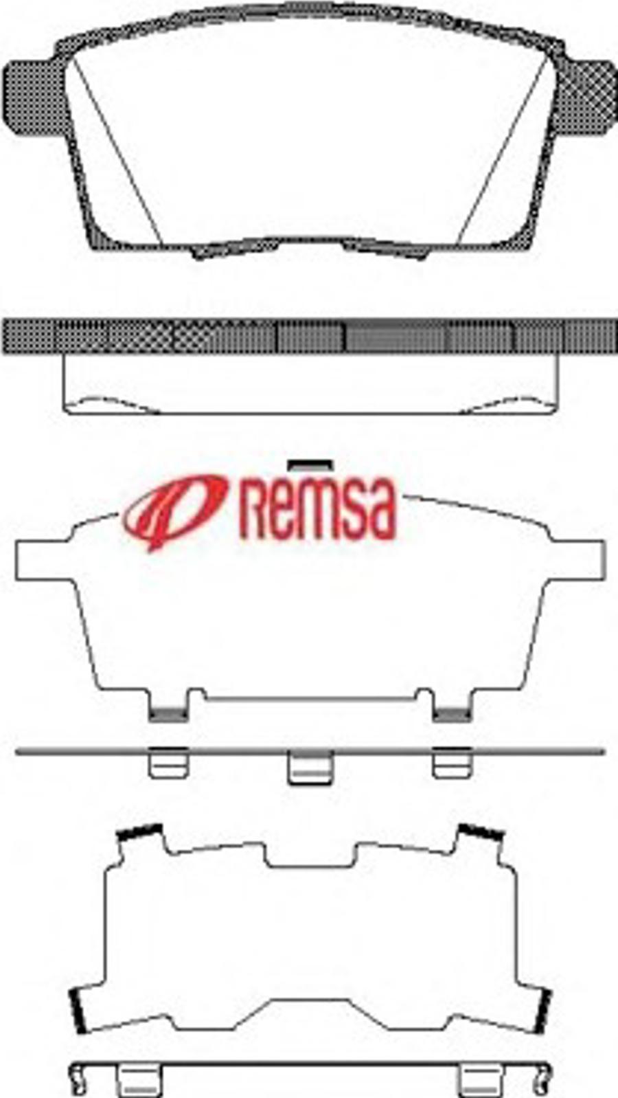 Metzger 1268.00 - Kit de plaquettes de frein, frein à disque cwaw.fr