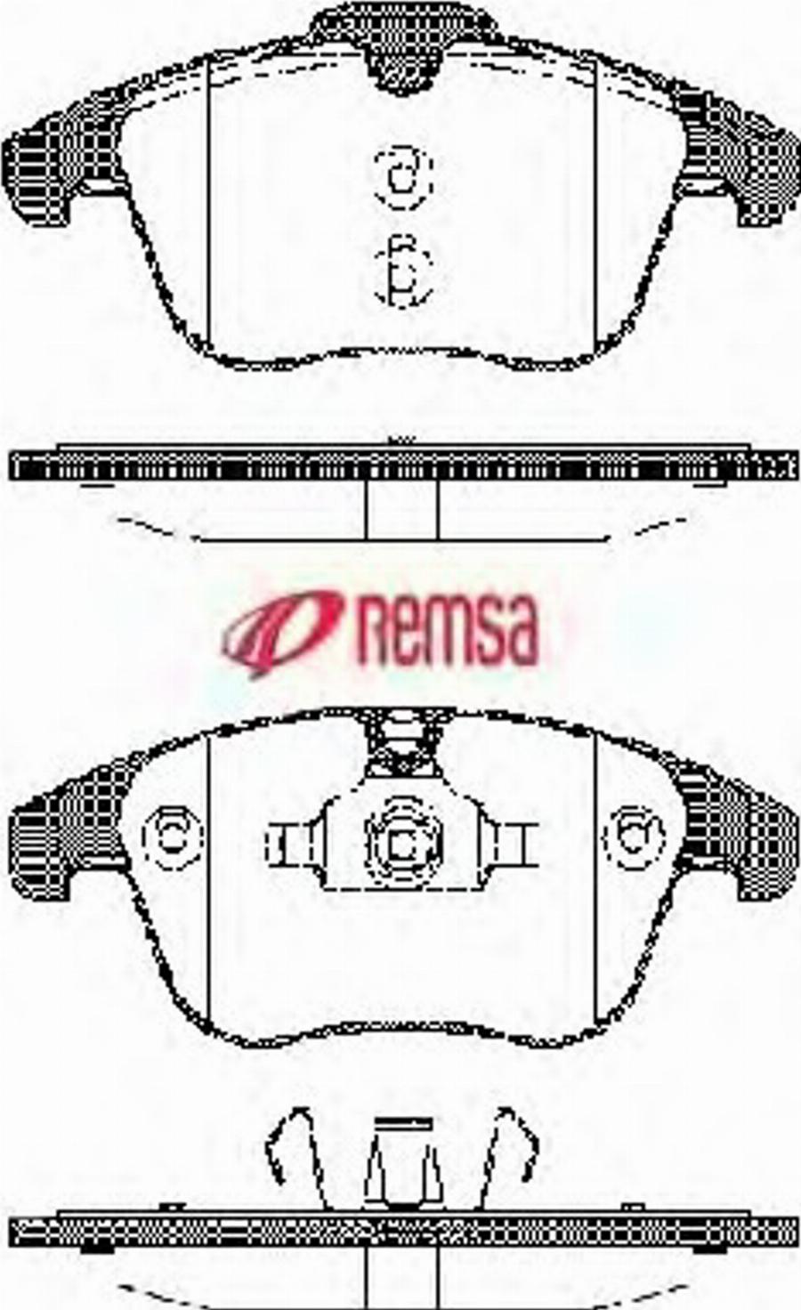 Metzger 121900 - Kit de plaquettes de frein, frein à disque cwaw.fr