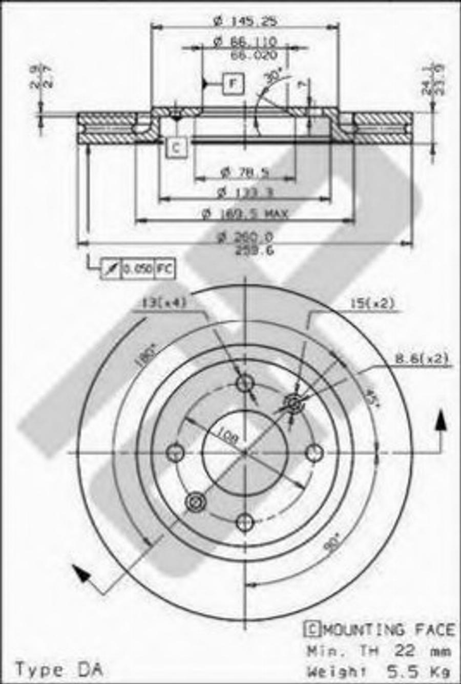 Metzger 24648 - Disque de frein cwaw.fr