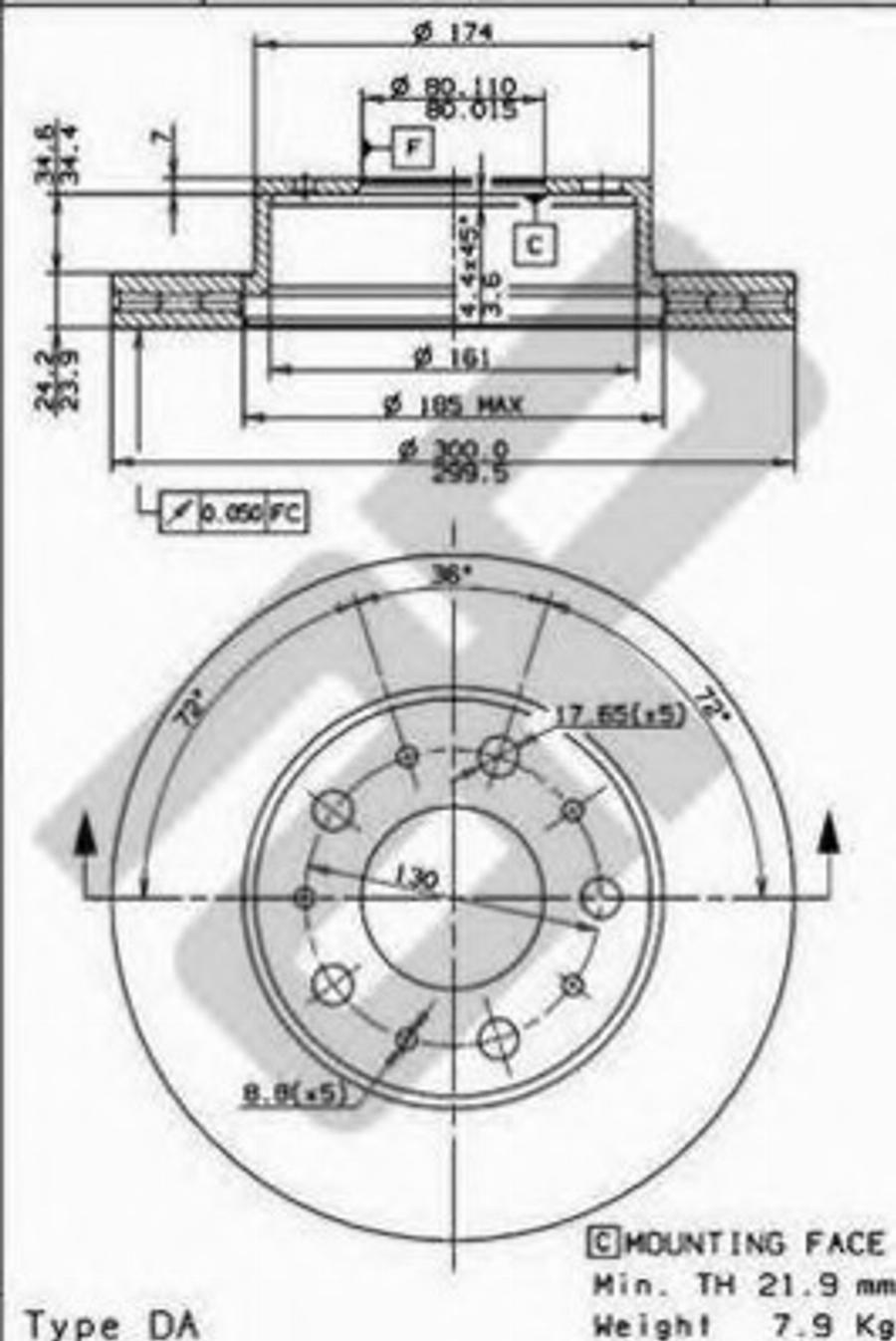 Metzger 24814 - Disque de frein cwaw.fr