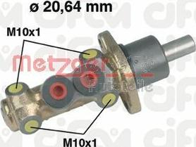 Metzger 202-142 - Maître-cylindre de frein cwaw.fr