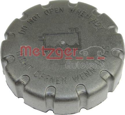 Metzger 2140048 - Bouchon, réservoir de liquide de refroidissement cwaw.fr