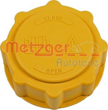 Metzger 2140084 - Bouchon, réservoir de liquide de refroidissement cwaw.fr