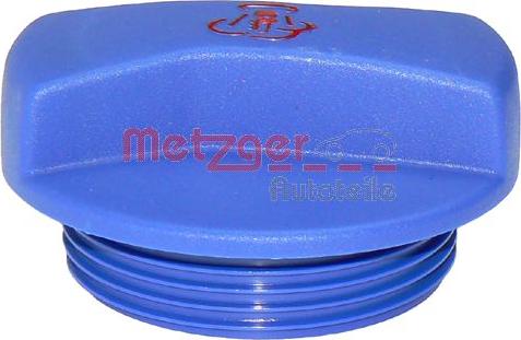 Metzger 2140037 - Bouchon, réservoir de liquide de refroidissement cwaw.fr