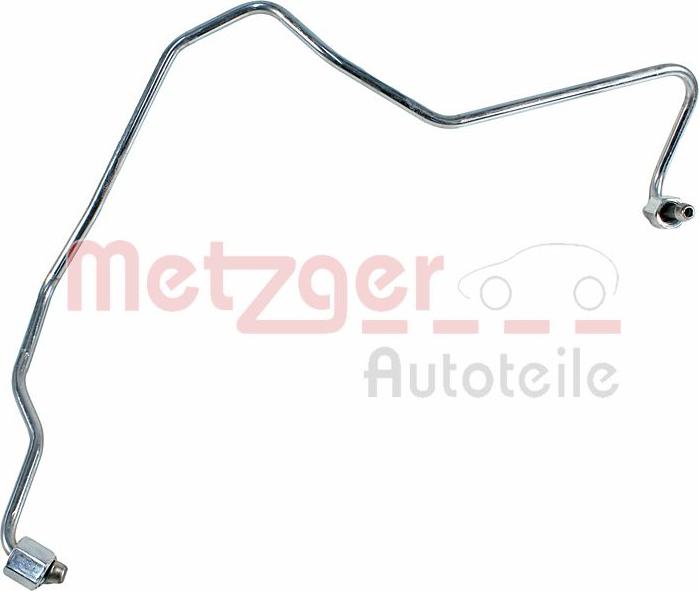 Metzger 2361153 - Conduite d'huile, compresseur cwaw.fr