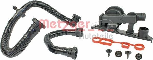 Metzger 2385048 - Kit de réparation, ventilation du carter-moteur cwaw.fr