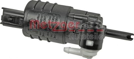 Metzger 2220091 - Pompe d'eau de nettoyage, nettoyage des vitres cwaw.fr