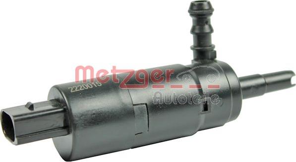 Metzger 2220015 - Pompe d'eau de nettoyage, nettoyage des phares cwaw.fr