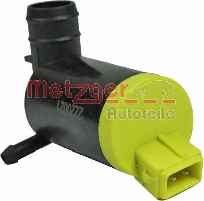 Metzger 2220021 - Pompe d'eau de nettoyage, nettoyage des vitres cwaw.fr