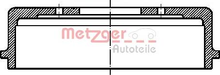 Metzger BT 219 - Tambour de frein cwaw.fr