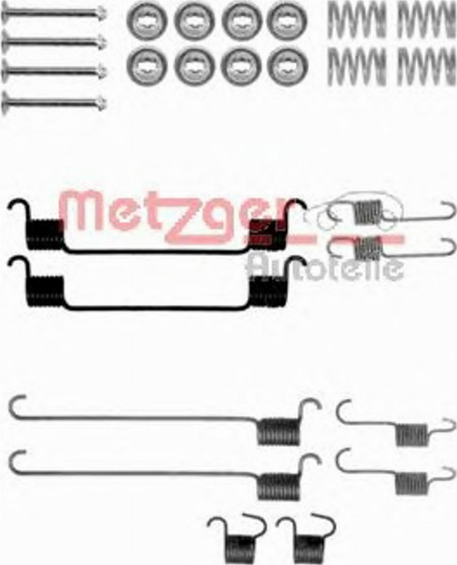 Metzger CR802 - Kit d'accessoires, mâchoire de frein cwaw.fr