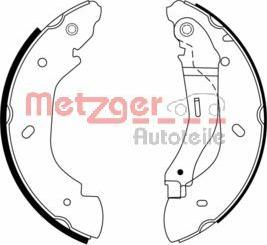 Metzger MG 966 - Jeu de mâchoires de frein cwaw.fr