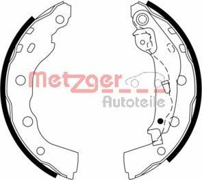 Metzger MG 973 - Jeu de mâchoires de frein cwaw.fr