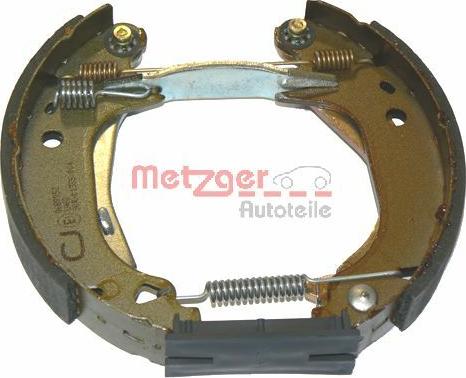 Metzger MG 508V - Jeu de mâchoires de frein cwaw.fr