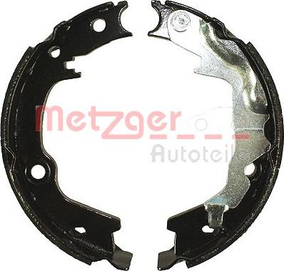 Metzger MG 232 - Jeu de mâchoires de frein, frein de stationnement cwaw.fr