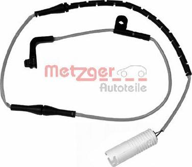 Metzger WK 17-092 - Contact d'avertissement, usure des plaquettes de frein cwaw.fr