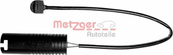 Metzger WK 17-068 - Contact d'avertissement, usure des plaquettes de frein cwaw.fr