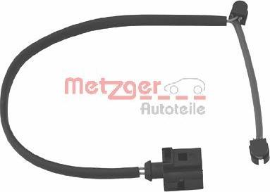 Metzger WK 17-006 - Contact d'avertissement, usure des plaquettes de frein cwaw.fr