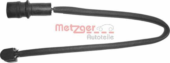 Metzger WK 17-013 - Contact d'avertissement, usure des plaquettes de frein cwaw.fr