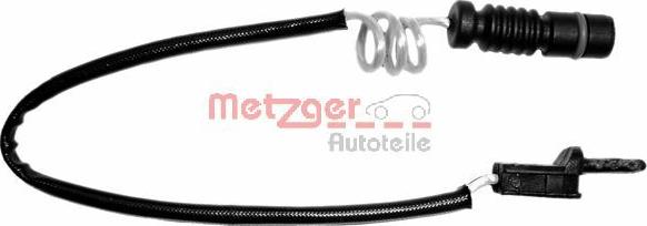 Metzger WK 17-082 - Contact d'avertissement, usure des plaquettes de frein cwaw.fr