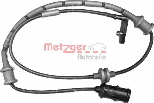 Metzger WK 17-035 - Contact d'avertissement, usure des plaquettes de frein cwaw.fr