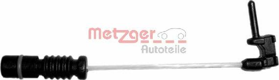 Metzger WK 17-025 - Contact d'avertissement, usure des plaquettes de frein cwaw.fr