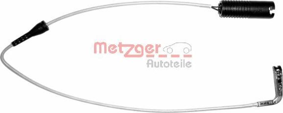 Metzger WK 17-073 - Contact d'avertissement, usure des plaquettes de frein cwaw.fr