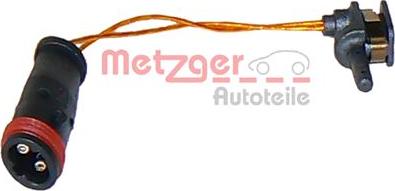 Metzger WK 17-107 - Contact d'avertissement, usure des plaquettes de frein cwaw.fr