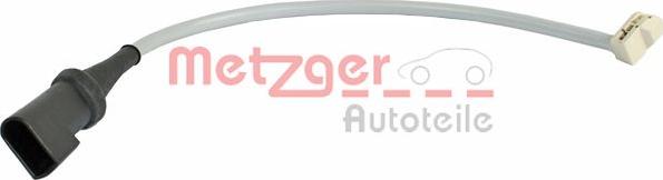 Metzger WK 17-290 - Contact d'avertissement, usure des plaquettes de frein cwaw.fr