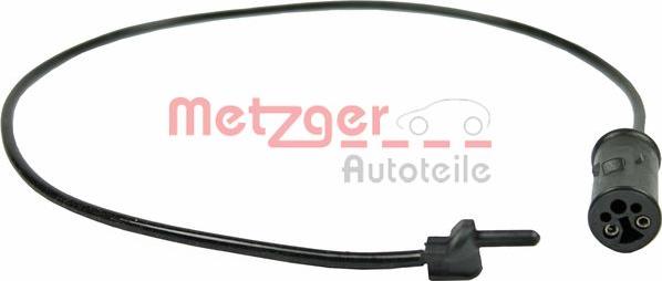 Metzger WK 17-206 - Contact d'avertissement, usure des plaquettes de frein cwaw.fr