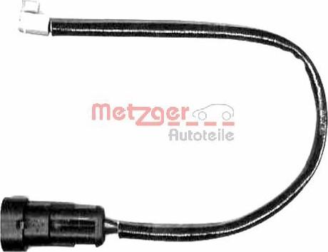 Metzger WK 17-202 - Contact d'avertissement, usure des plaquettes de frein cwaw.fr