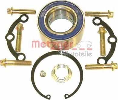 Metzger WM 536D2 - Kit de roulements de roue cwaw.fr