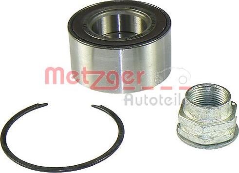 Metzger WM 1098 - Kit de roulements de roue cwaw.fr