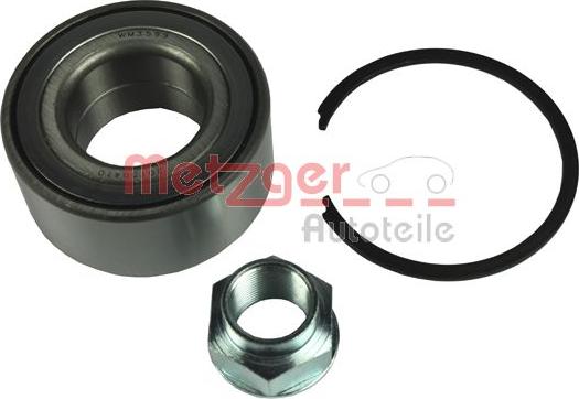 Metzger WM 3599 - Kit de roulements de roue cwaw.fr