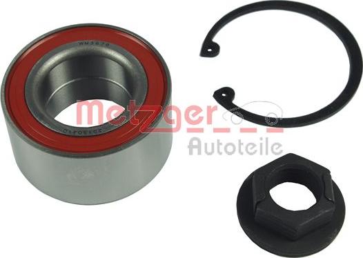 Metzger WM 3678 - Kit de roulements de roue cwaw.fr