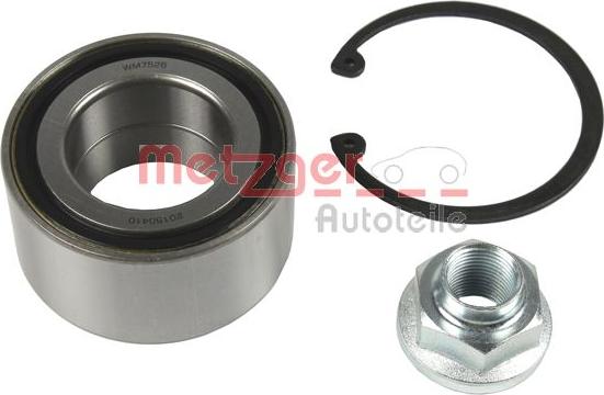 Metzger WM 7526 - Kit de roulements de roue cwaw.fr